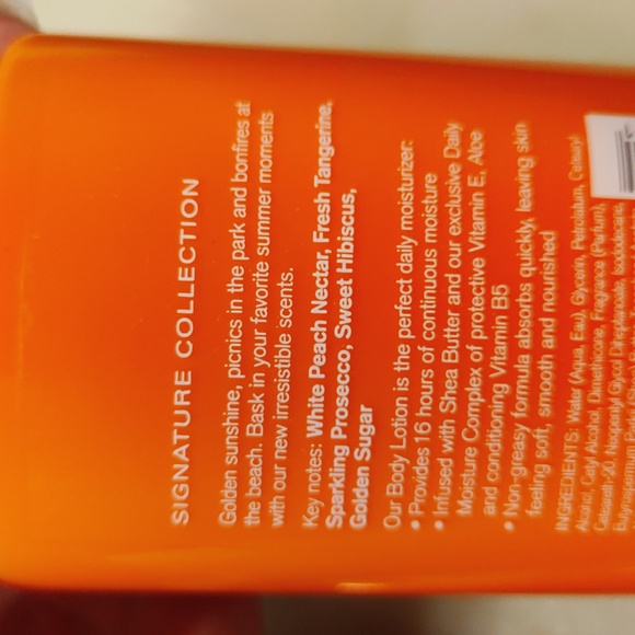 NEW! Set Of 2 Bath And Body Works "Get Happy" White Peach Sangria Body Lotion - Picture 4 of 7